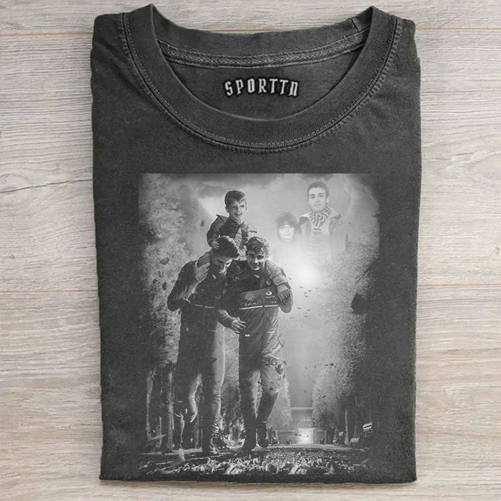 Charles Leclerc and Jules Bianchi T-shirt