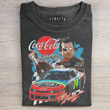 JEFF GORDAN COCA-COLA RACING VINTAGE TEE
