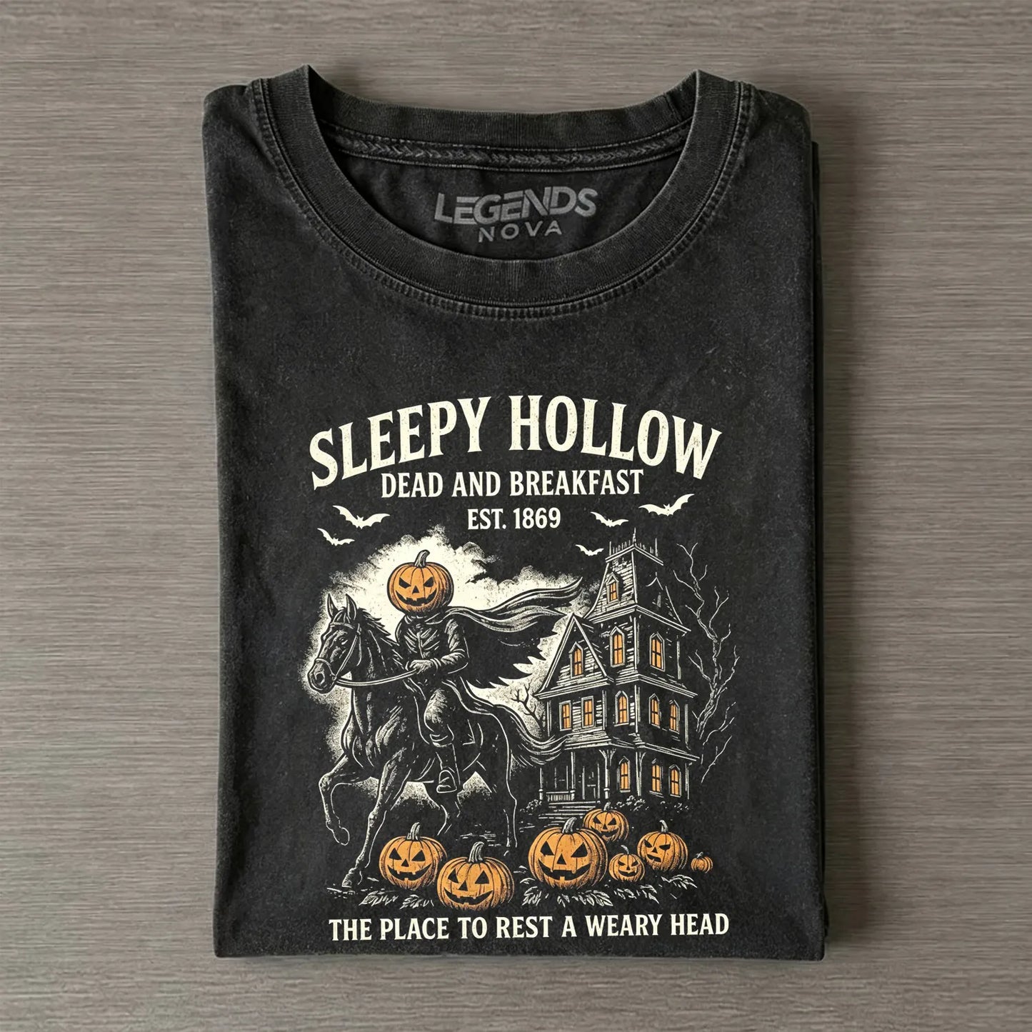 Sleepy Hollow Dead And Breakfast Halloween T-shirt