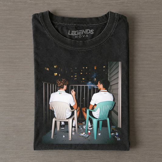 Wimbledon 2026 Men's Singles Germany Novak Djokovic & Italy Jannik Sinner Tennis T-shirt