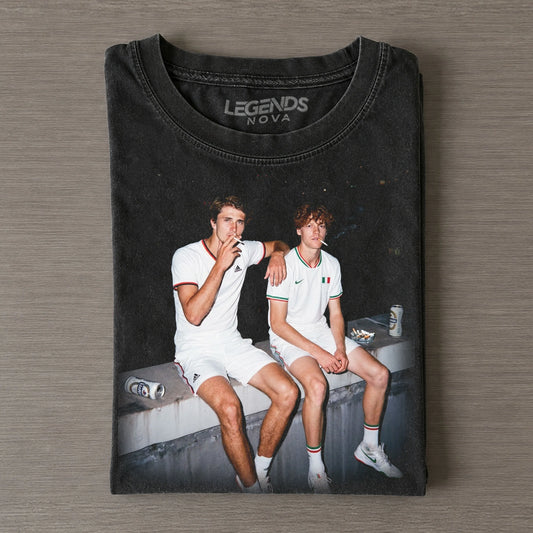Wimbledon 2026 Men's Singles Germany Alexander Zverev & Italy Jannik Sinner T-shirt
