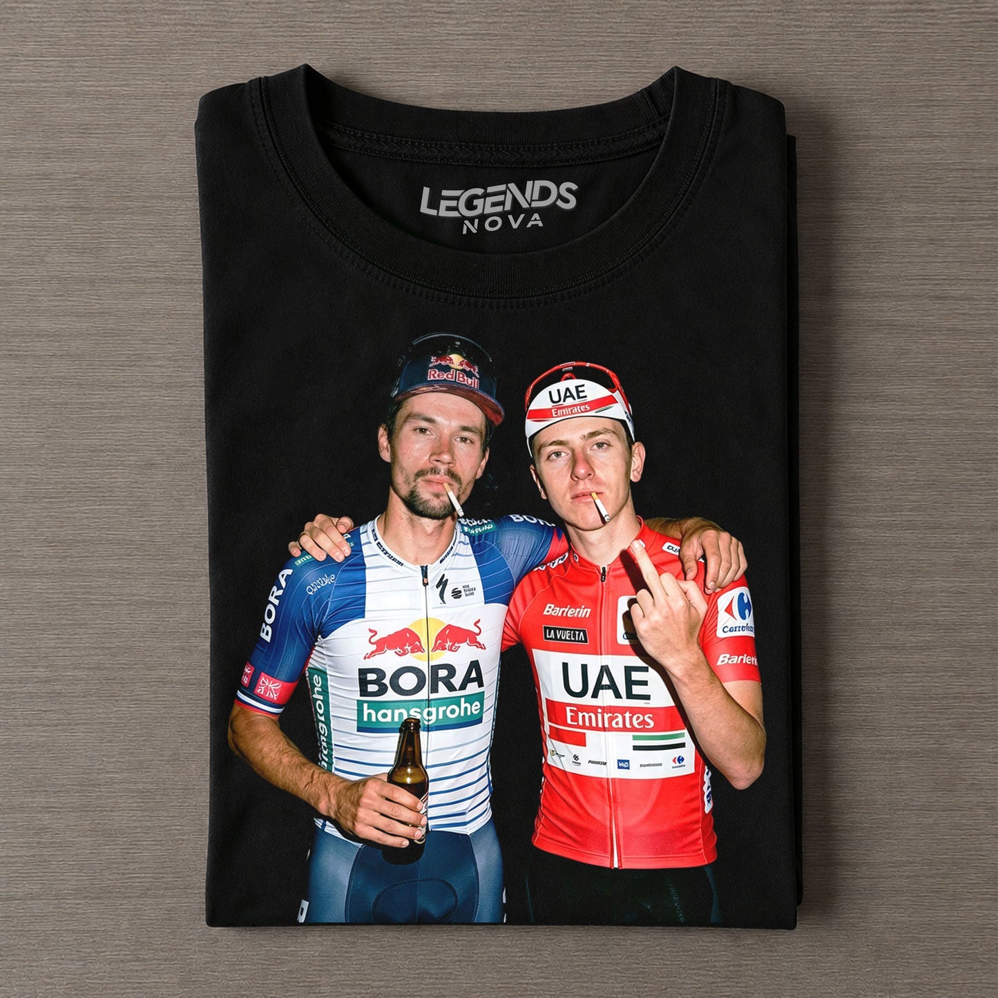Primož Roglič & Tadej Pogačar La Vuelta a España T-shirt