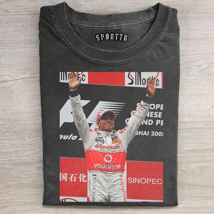Lewis Hamilton Classic Retro T-shirt