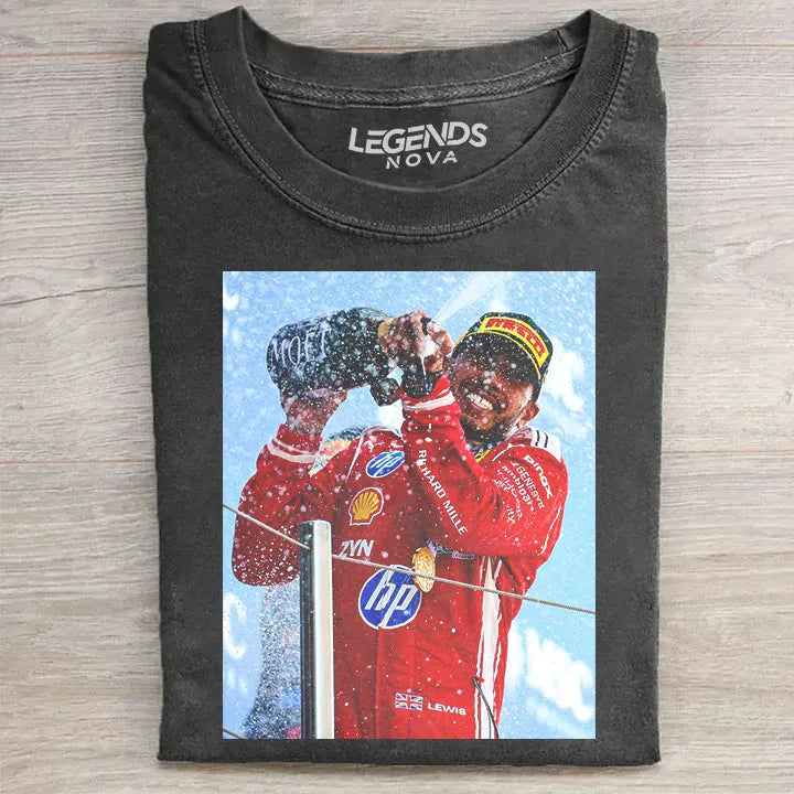 Lewis Hamilton F1 Retro T-shirt