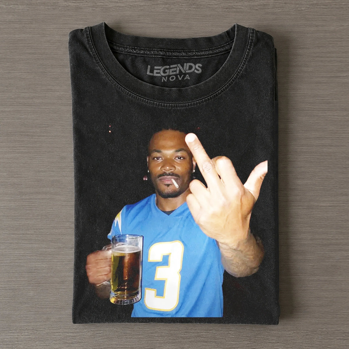 DJ3 Football Tee