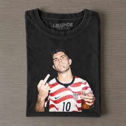 Christian Pulisic American Soccer Style Tee