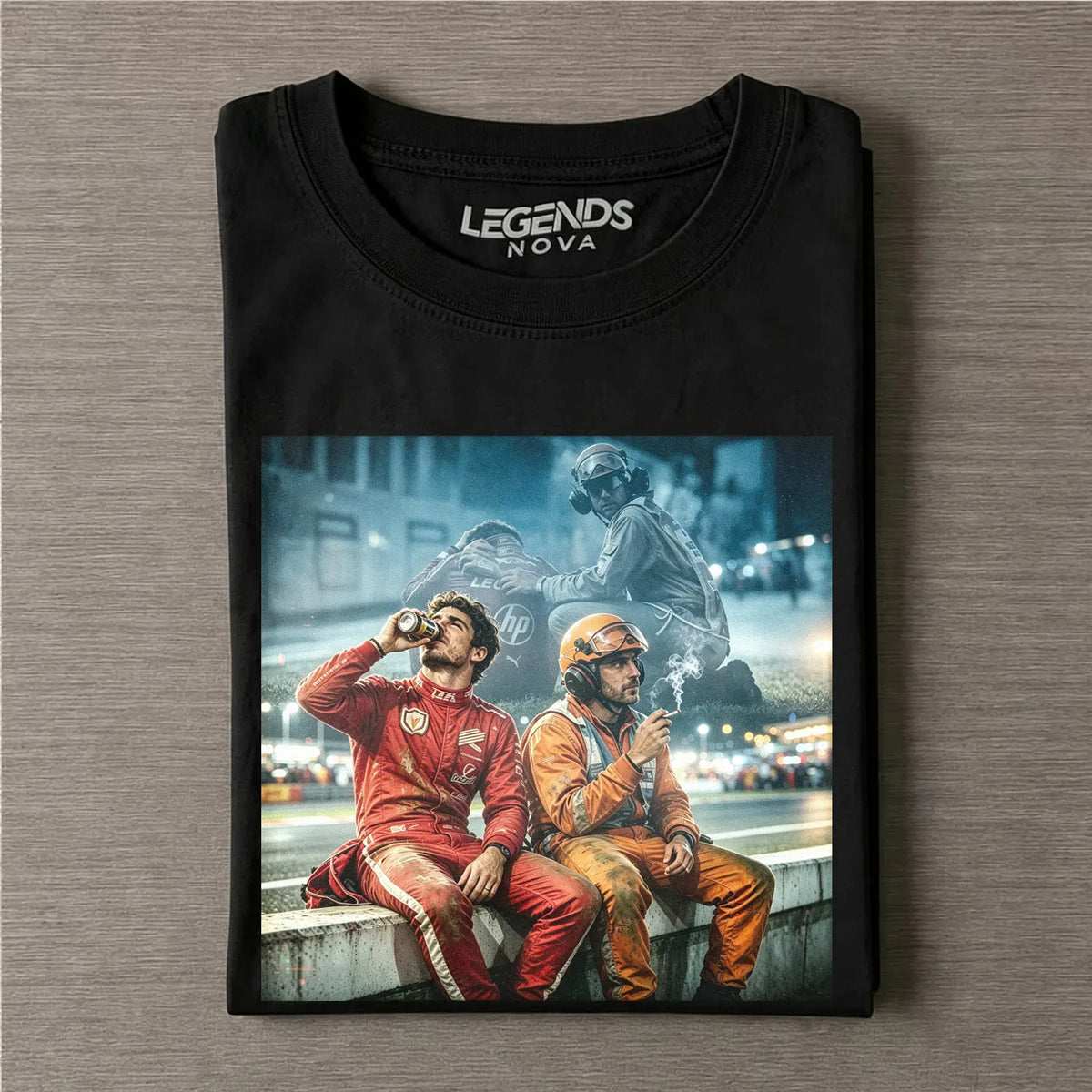 F1 Crash Funny T-shirt