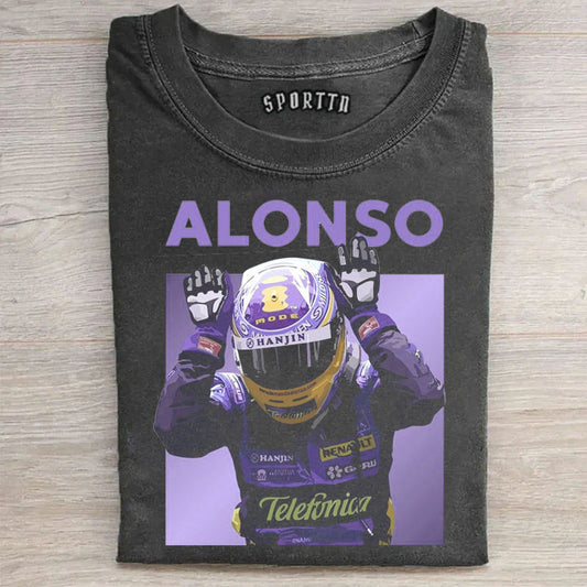 Fernando Alonso Retro T-shirt
