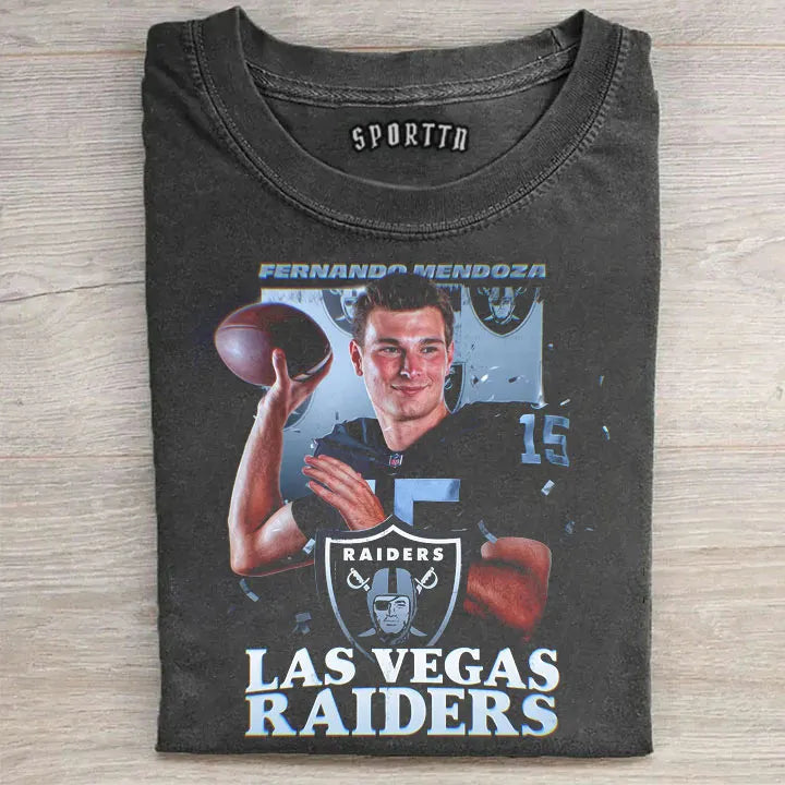 Fernando Mendoza Raiders No. 1 pick T-shirt