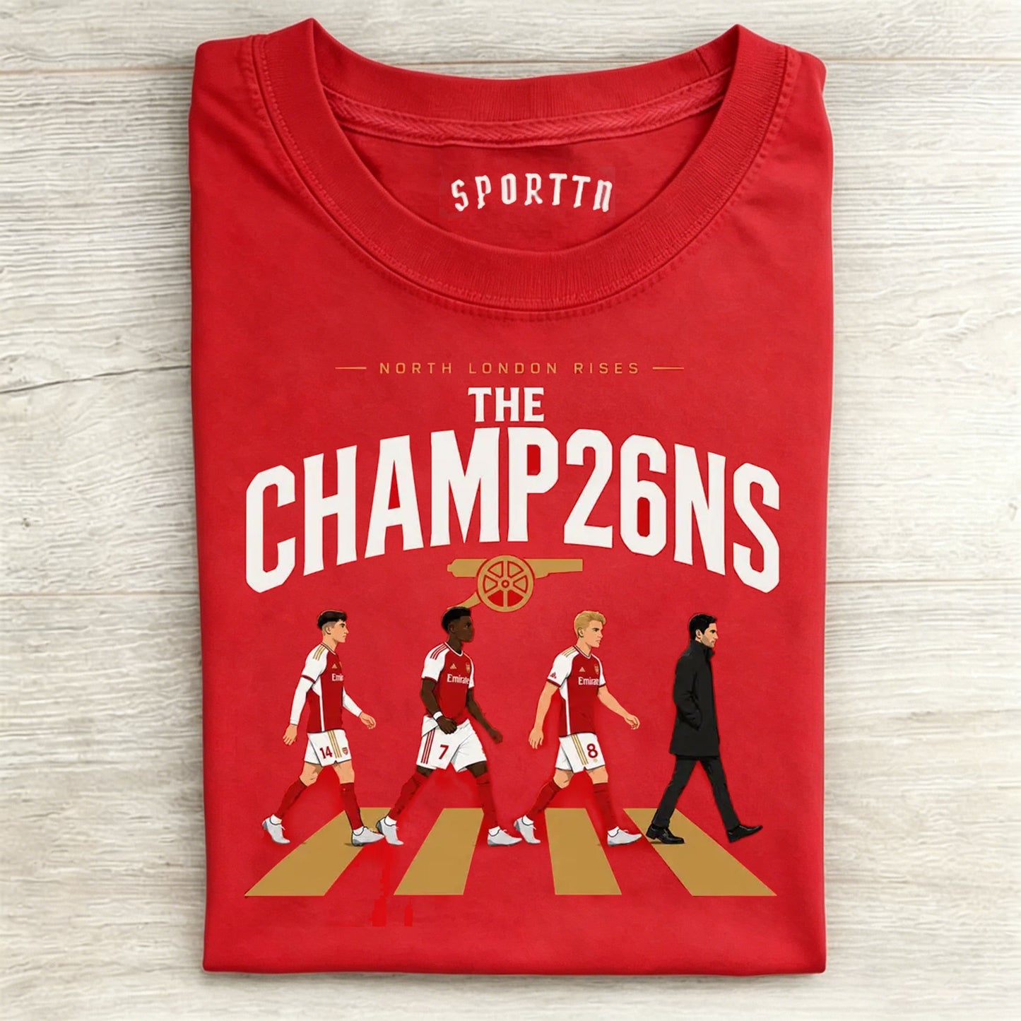 Arsenal Premier League Champions Shirt, North London Victory Tee, Historic Championship Celebration Shirt