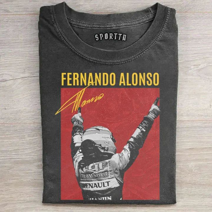 Fernando Alonso Retro T-shirt