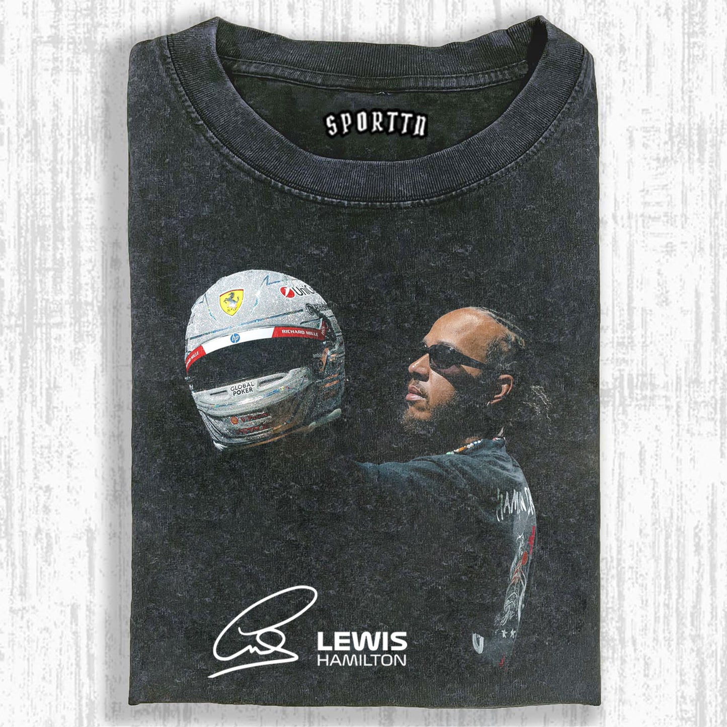 F1 Lewis Hamilton Signed Version Tee/Sweatshirt/Hoodie