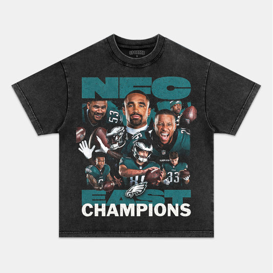 EAGLES 2025 NFC EAST CHAMPIONS  TEE