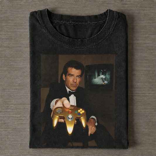 N64 James Bond 'your Turn' V2 Vintage T-Shirt