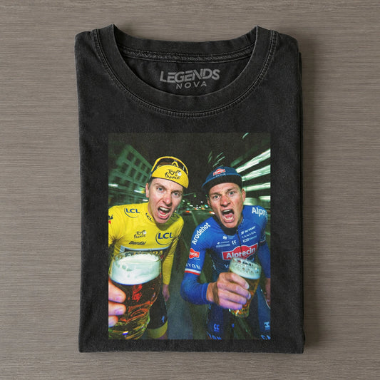 Mathieu van der Poel & Tadej Poga?ar Funny 2026 Tee