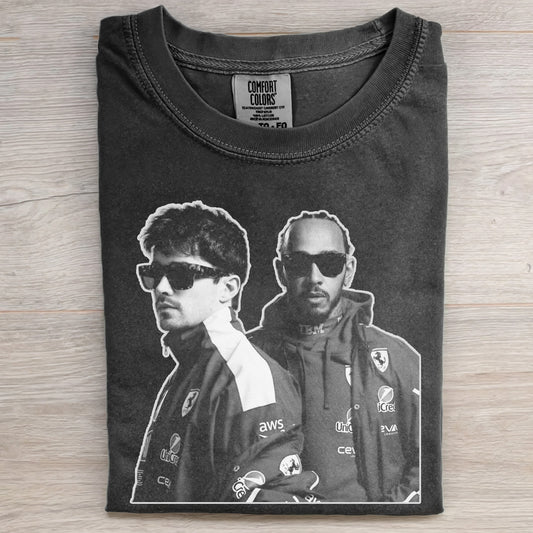 F1 Lewis Hamilton & Charles Leclerc T-Shirt