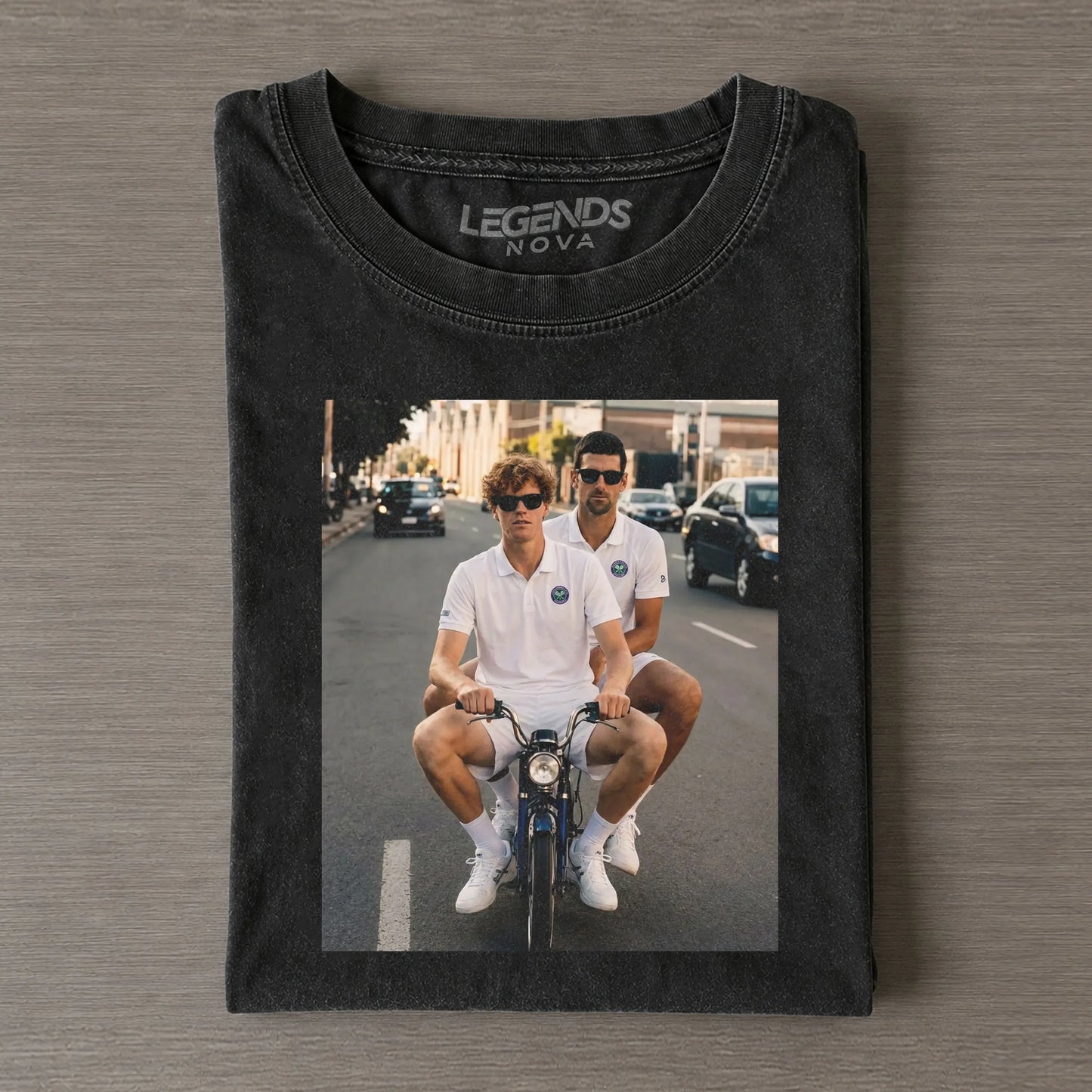 Wimbledon 2026 Men's Singles Germany Novak Djokovic & Italy Jannik Sinner T-shirt