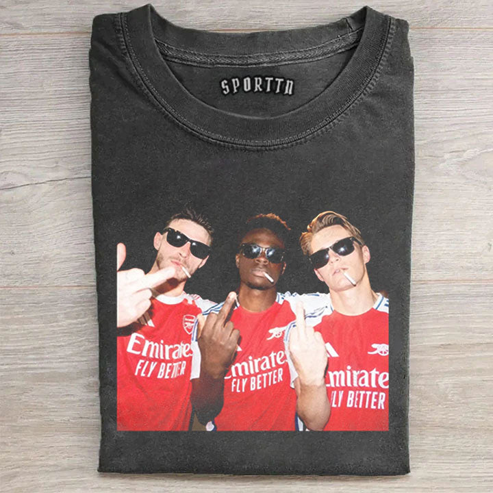 Arsenal-Declan Rice ＆ Martin Ødegaard ＆ Bukayo Saka T-shirt