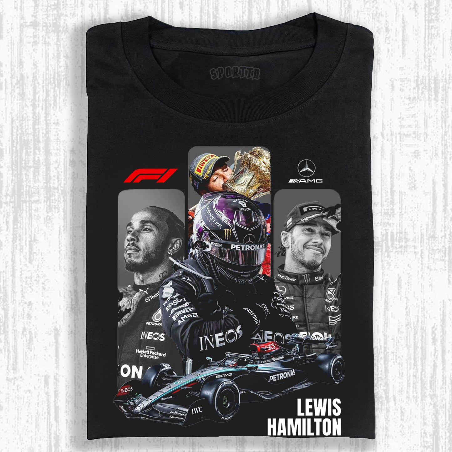 Lewis Hamilton F1 Tee/Sweatshirt/Hoodie