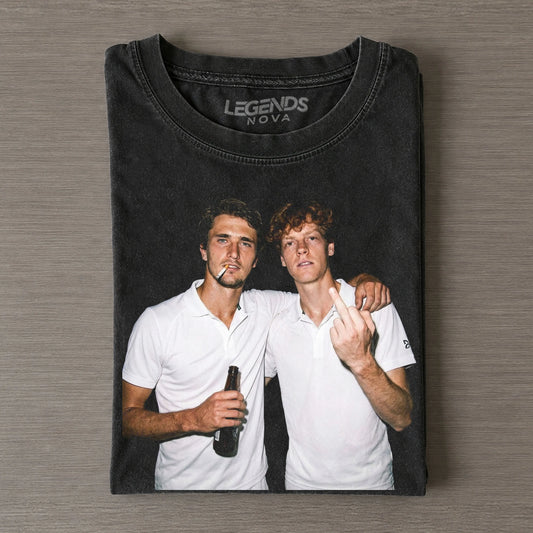 Wimbledon 2026 Men's Singles Germany Alexander Zverev & Italy Jannik Sinner T-shirt