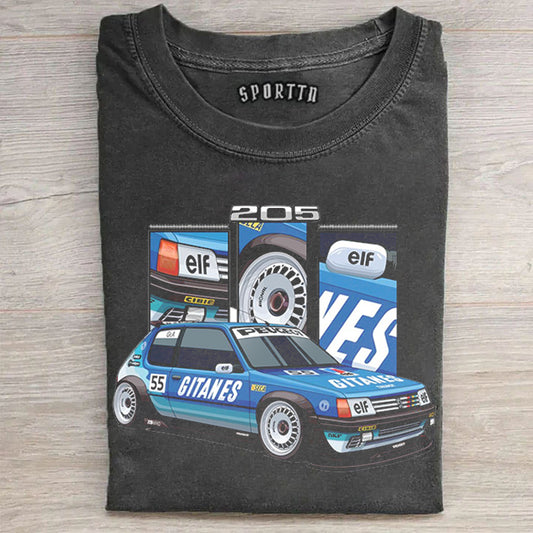 Peugeot 205 illustration Tee