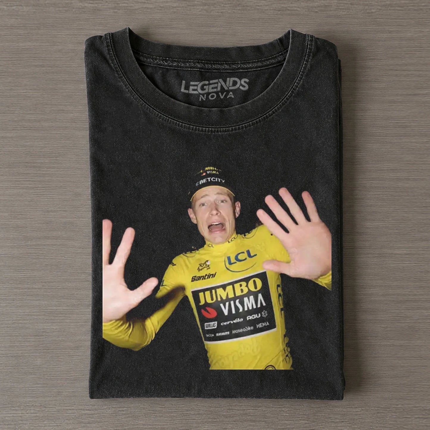 Jonas Vingegaard 2026 Vintage Crying Tee
