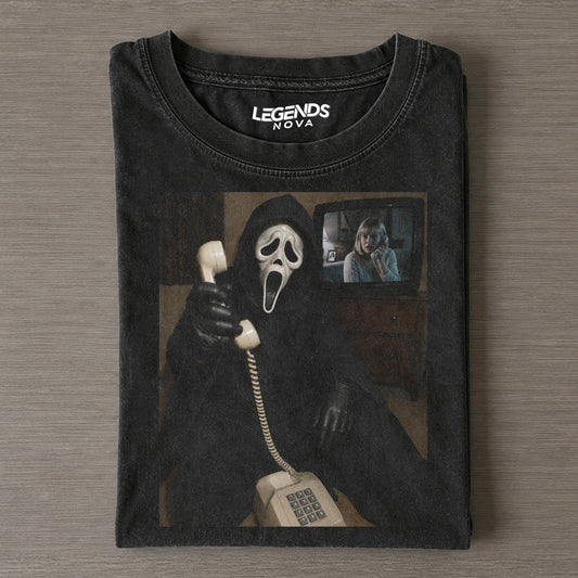 Vintage Halloween Funny Ghostface Tee