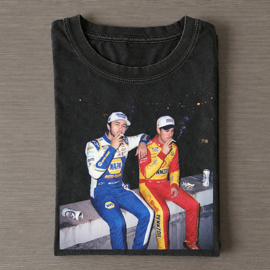 Chase Elliott & Joey Logano Funny Vintage V2 Tee