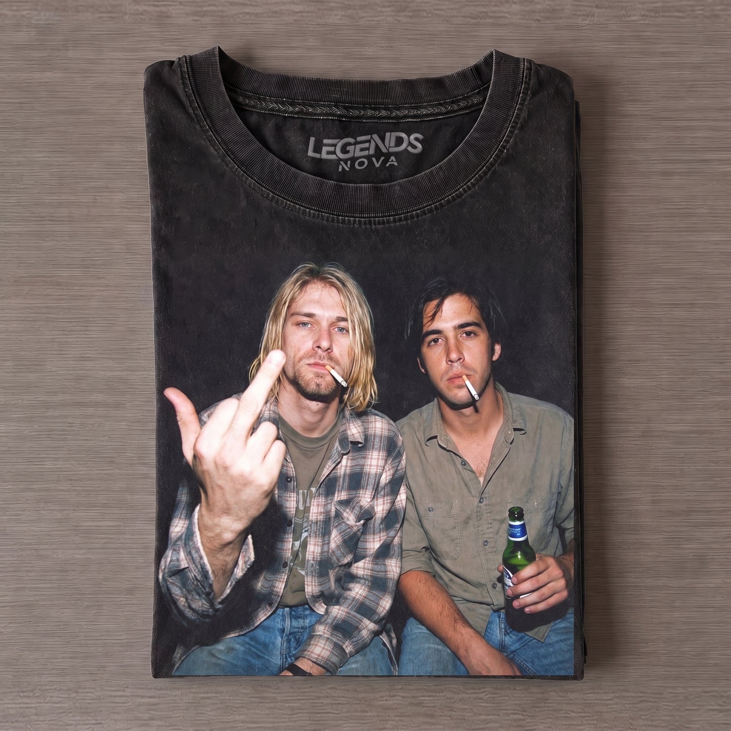 Funny Nirvana Vintage Tee